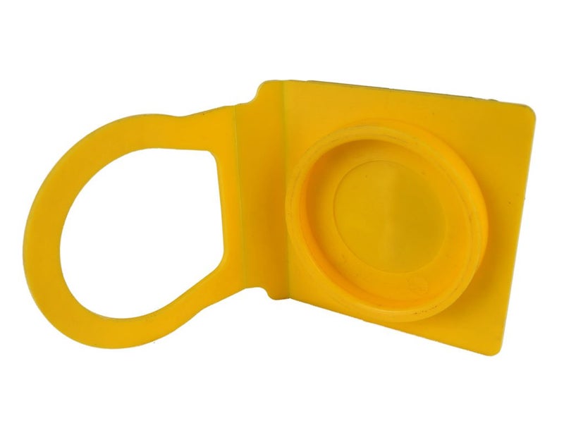 Rukse Coolant Bottle Cap in Yellow fits Cherokee XJ Grand Cherokee ZJ WJ Wrangler TJ - Image 2